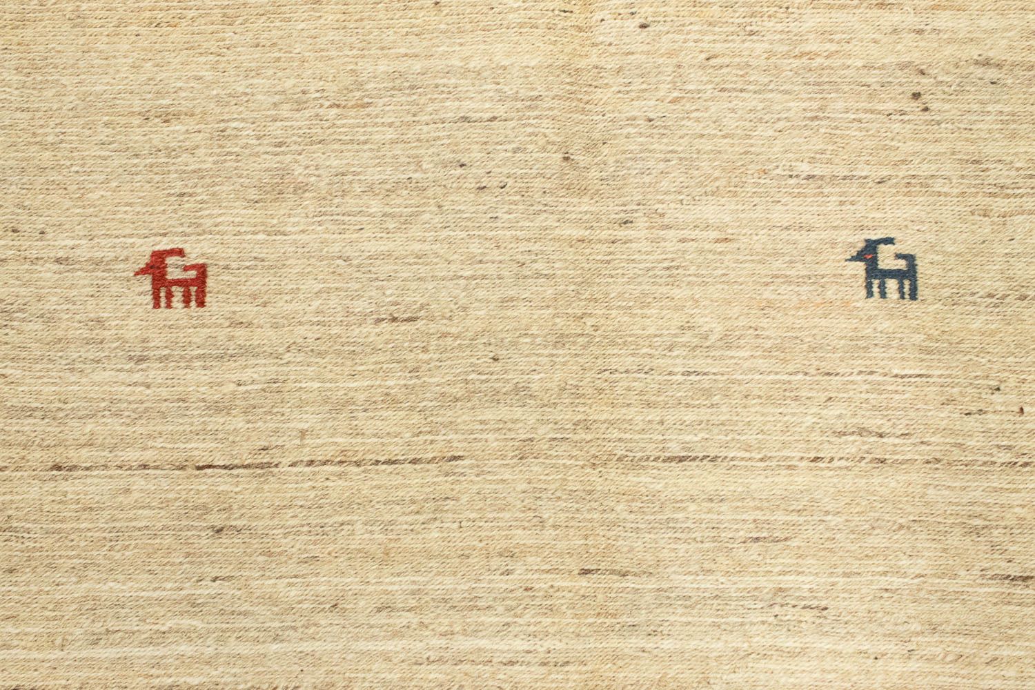 Gabbeh-tæppe - Persisk - 192 x 157 cm - beige