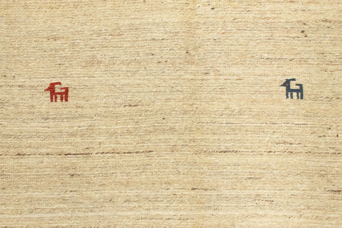 Gabbeh-tæppe - Persisk - 192 x 157 cm - beige