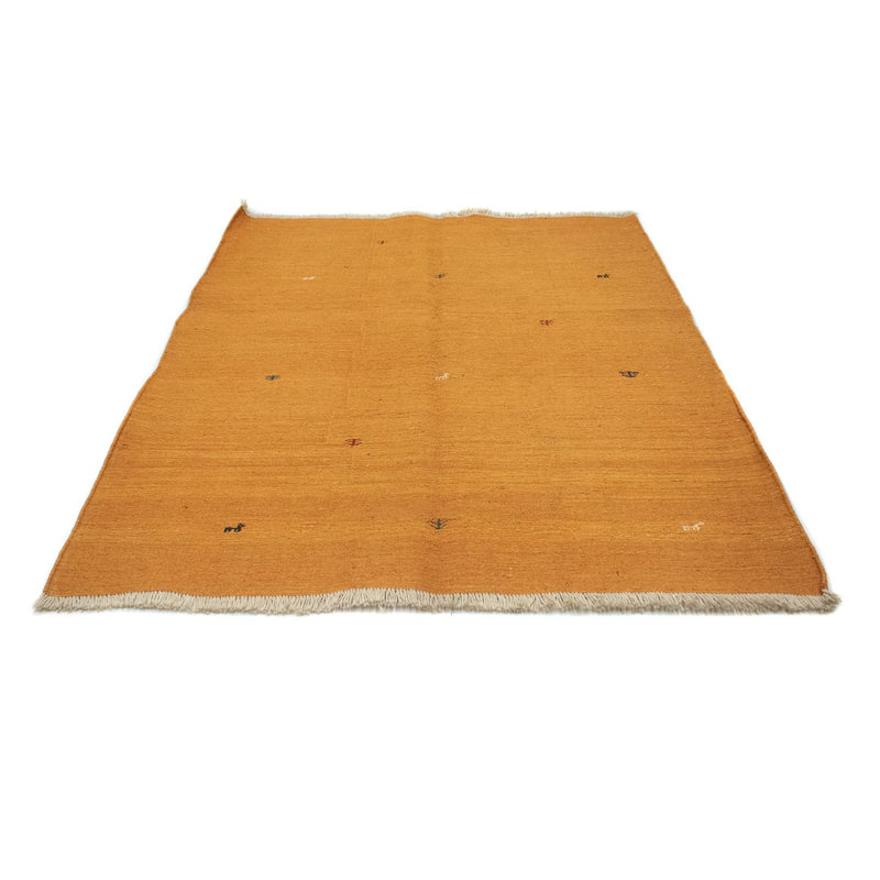 Gabbeh-tæppe - Persisk - 200 x 160 cm - guld