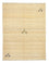 Gabbeh-tæppe - Persisk - 204 x 156 cm - beige