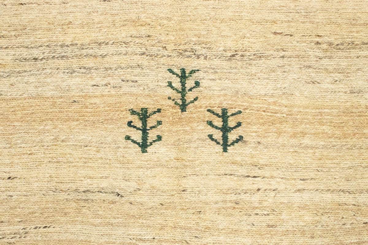 Gabbeh-tæppe - Persisk - 204 x 156 cm - beige