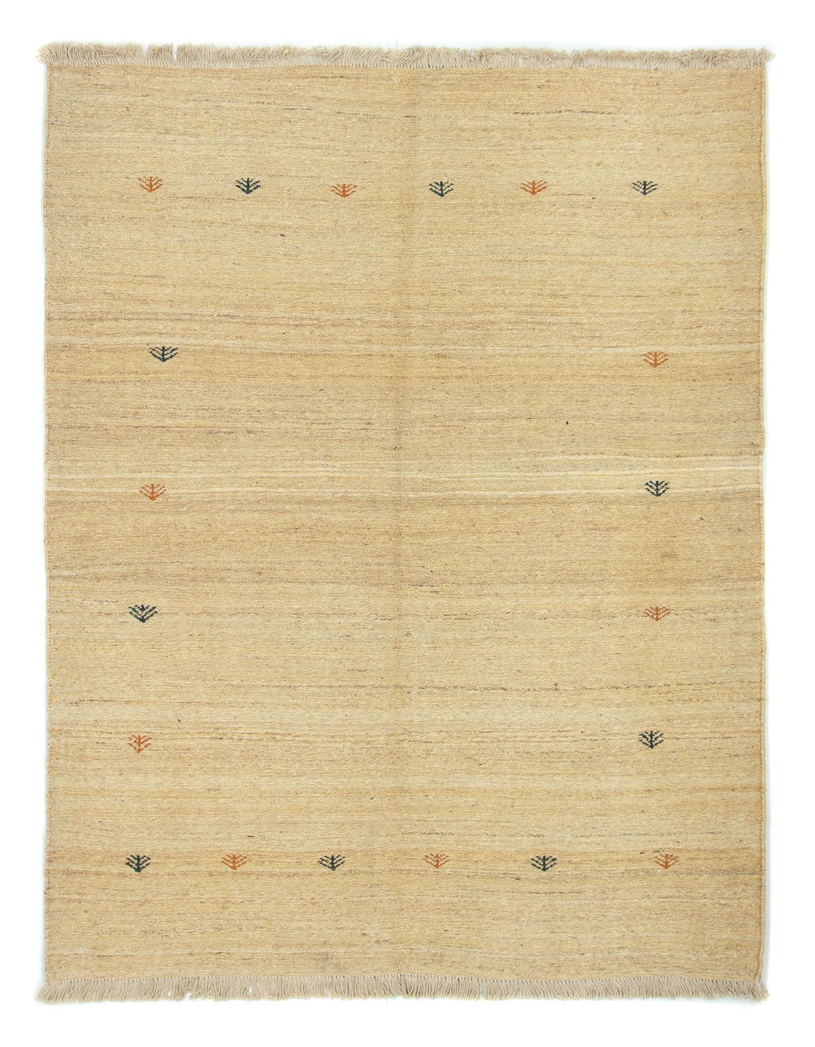 Gabbeh-tæppe - Persisk - 182 x 150 cm - beige