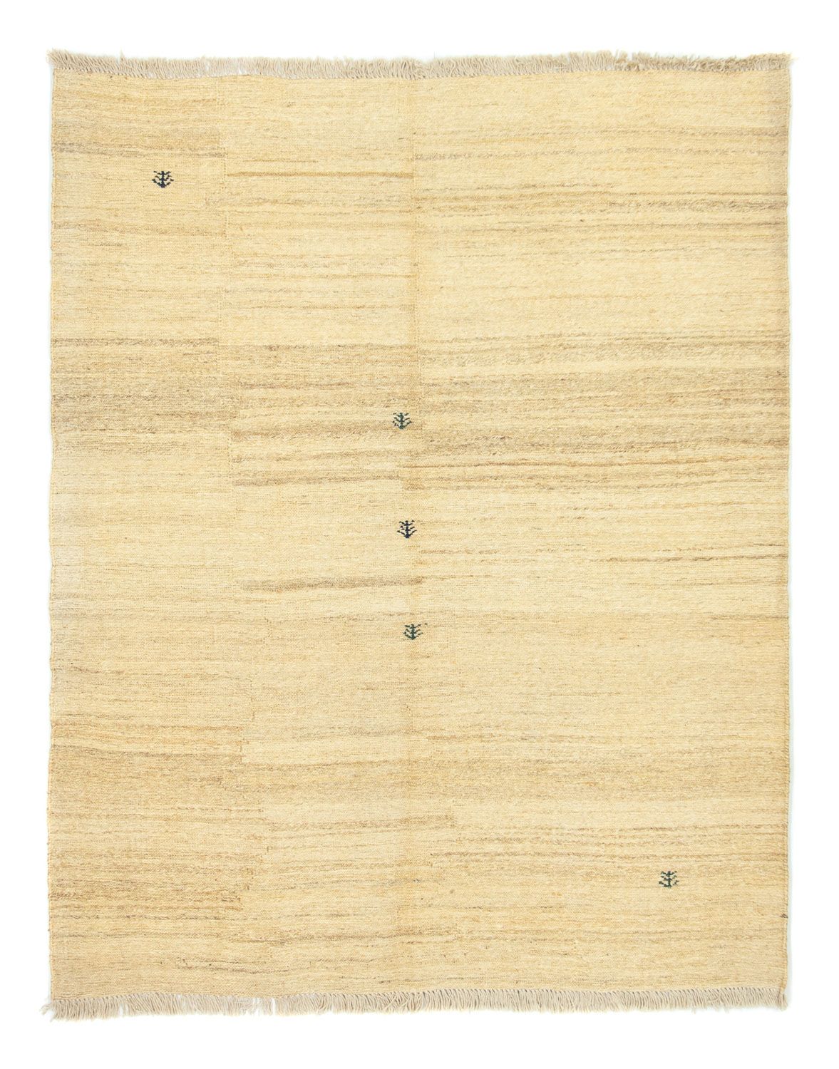 Gabbeh-tæppe - Persisk - 174 x 148 cm - beige