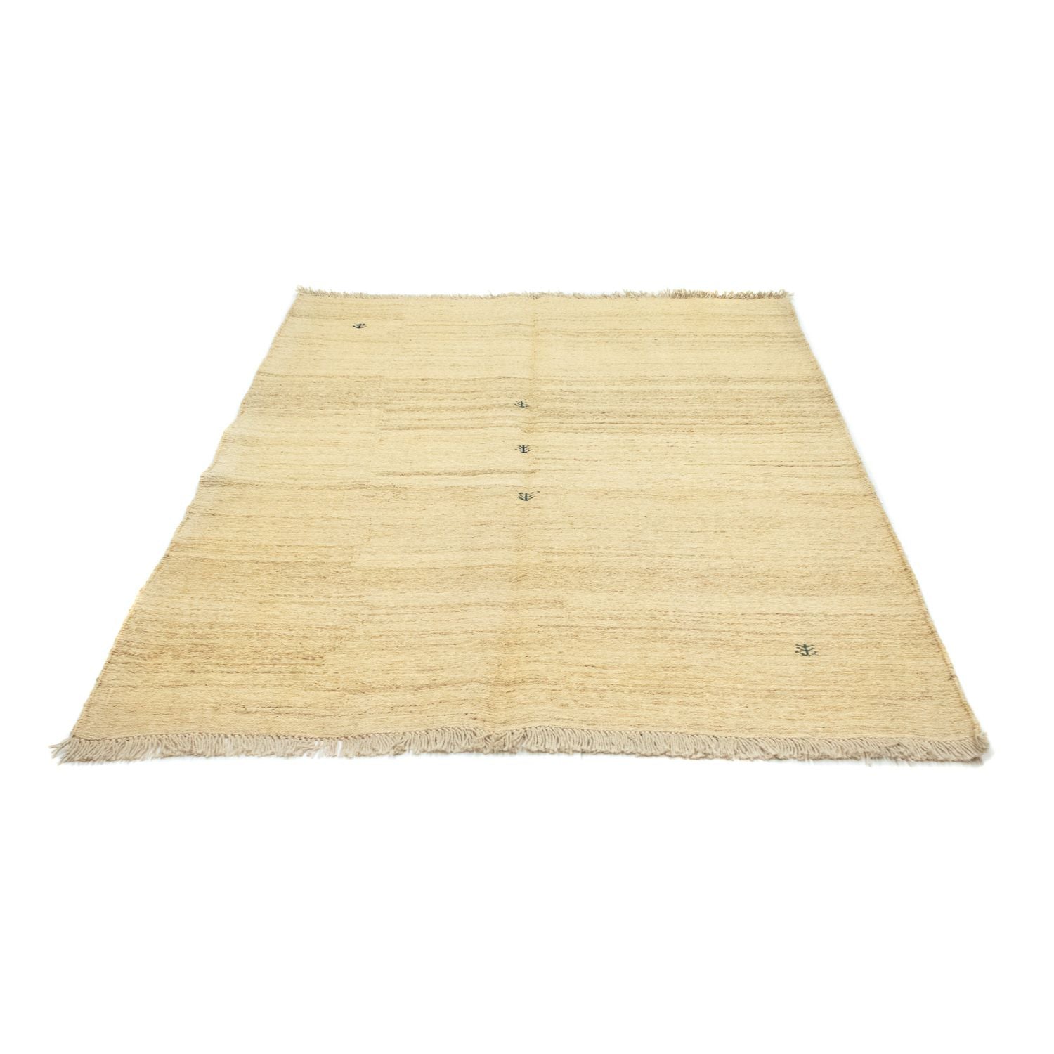 Gabbeh-tæppe - Persisk - 174 x 148 cm - beige