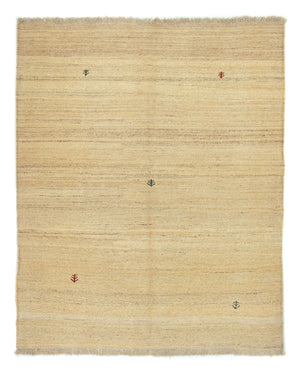 Gabbeh-tæppe - Persisk - 200 x 164 cm - beige