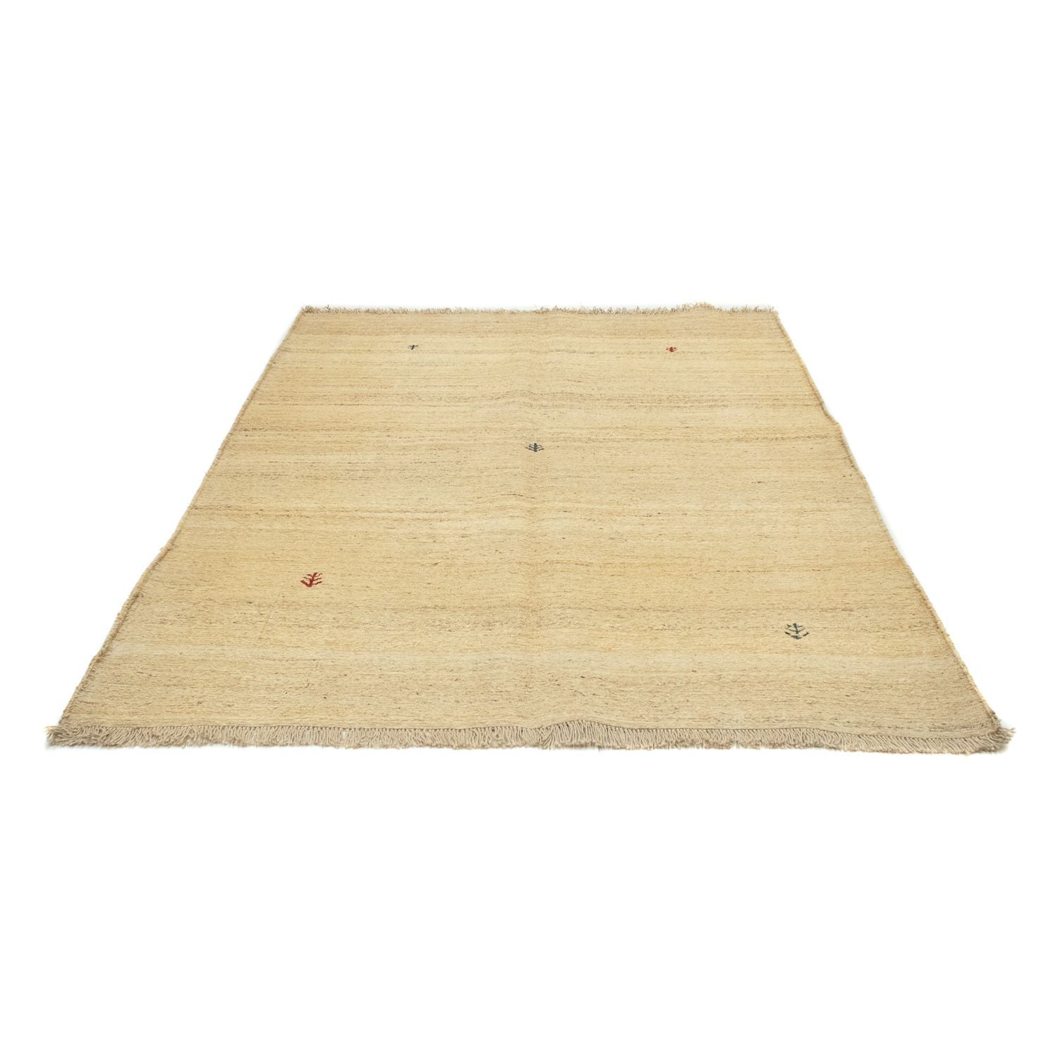 Gabbeh-tæppe - Persisk - 200 x 164 cm - beige