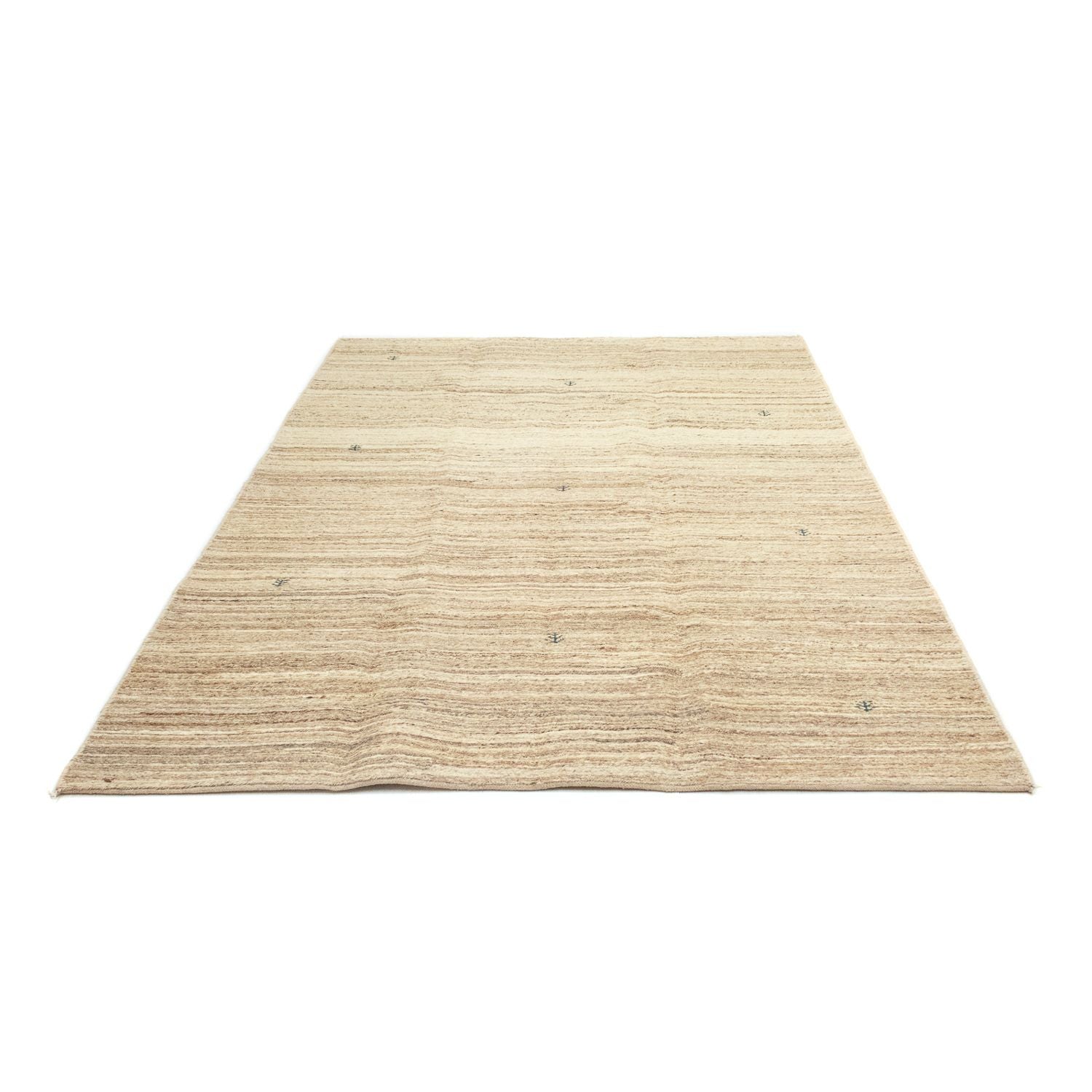 Gabbeh-tæppe - Persisk - 242 x 160 cm - beige
