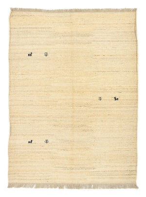 Gabbeh-tæppe - Persisk - 212 x 153 cm - beige