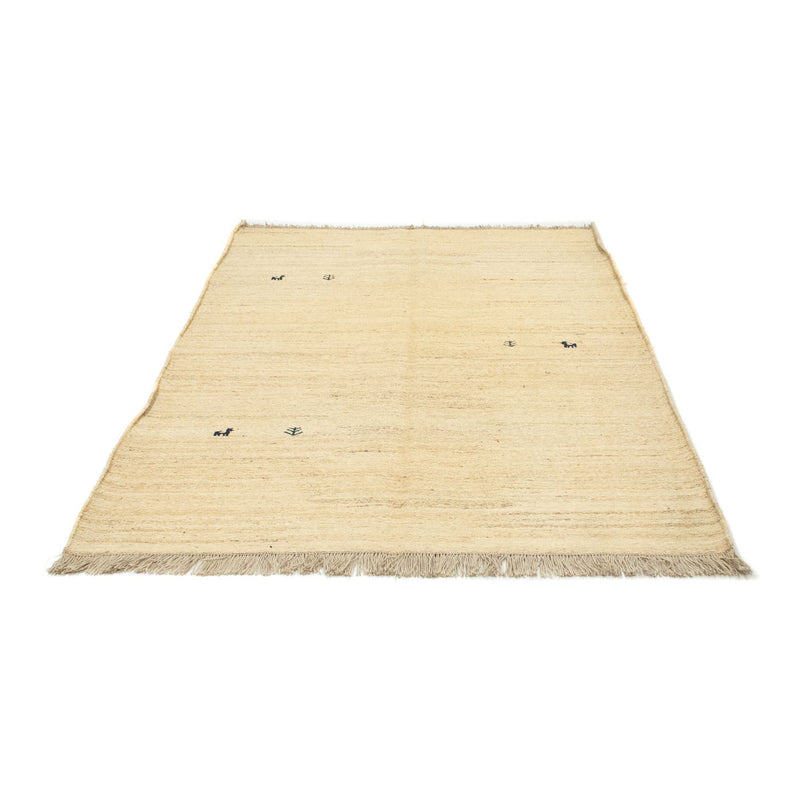 Gabbeh-tæppe - Persisk - 212 x 153 cm - beige