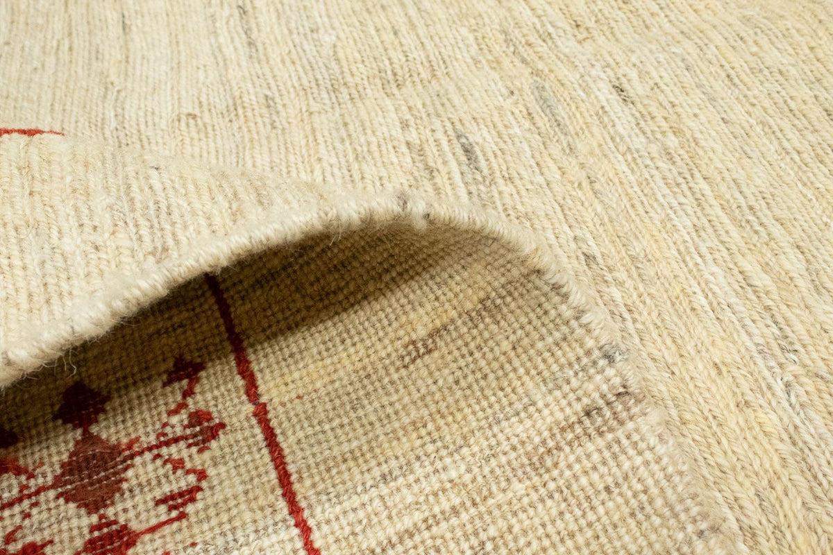 Gabbeh-tæppe - Persisk - 210 x 150 cm - beige