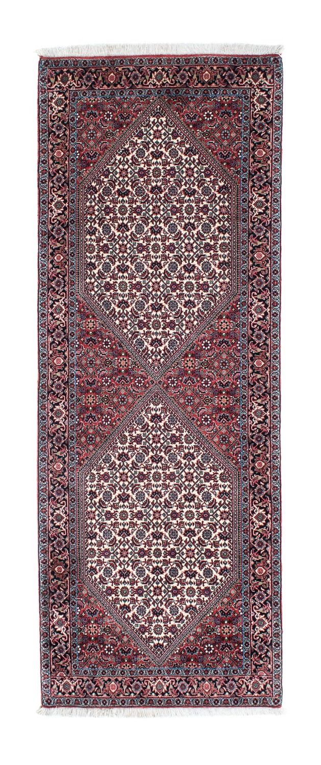 Løber Persisk tæppe - Bijar - 192 x 74 cm - beige