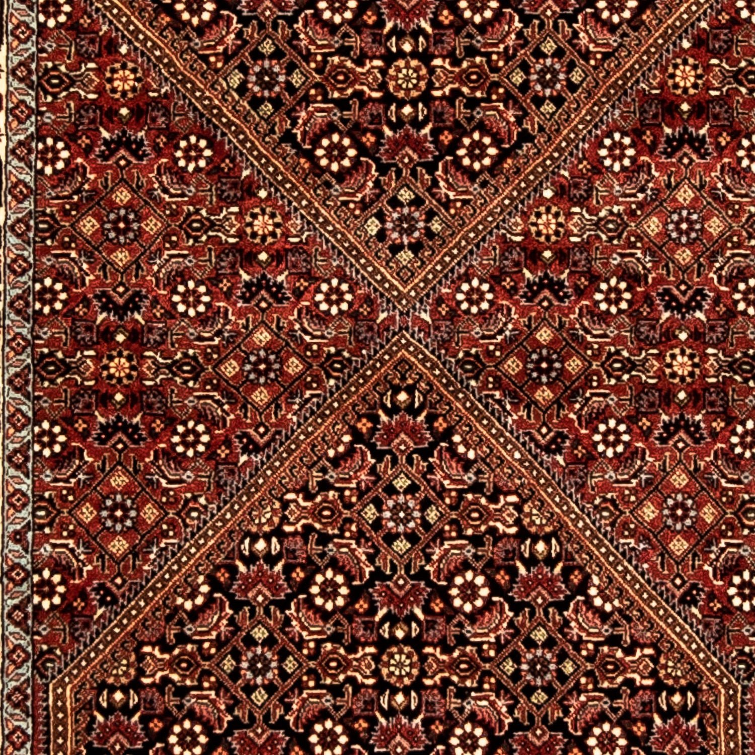 Løber Persisk tæppe - Bijar - 313 x 82 cm - brun