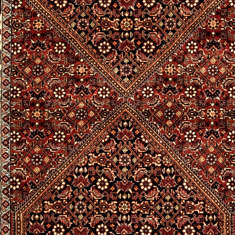 Løber Persisk tæppe - Bijar - 313 x 82 cm - brun