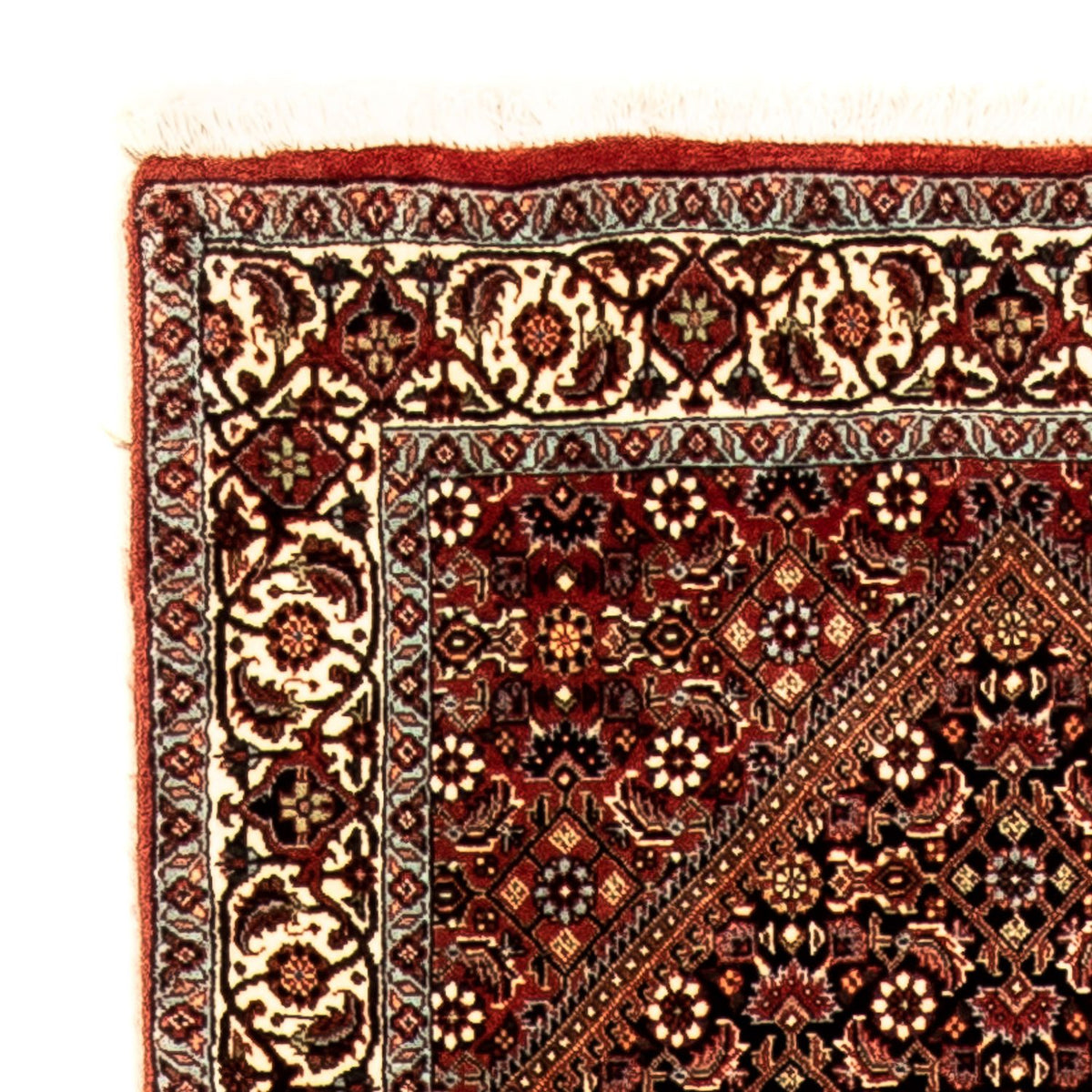 Løber Persisk tæppe - Bijar - 313 x 82 cm - brun