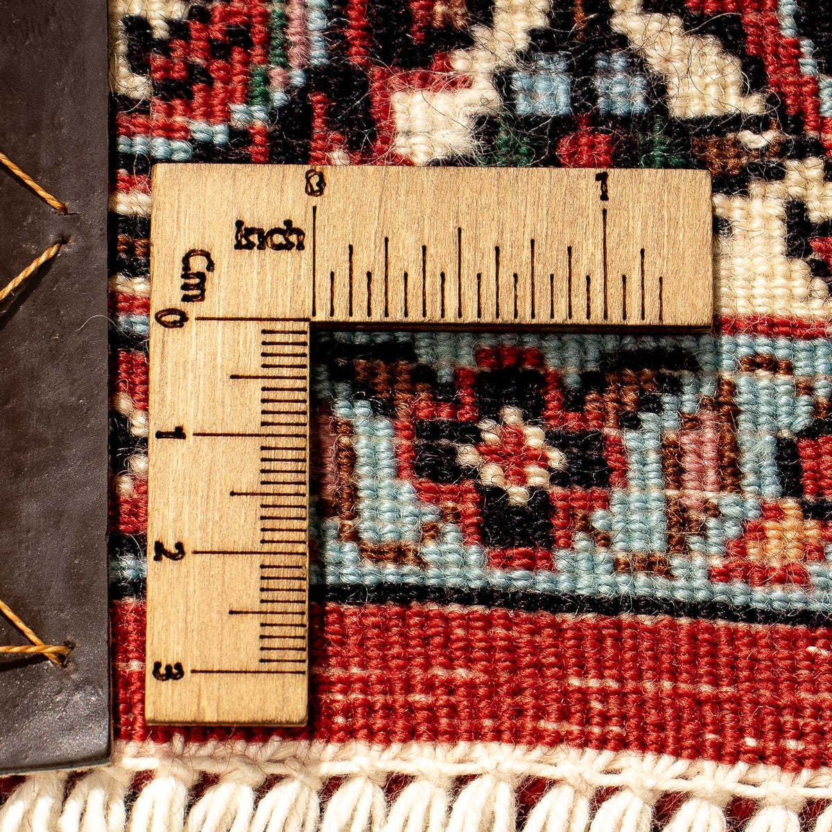 Løber Persisk tæppe - Bijar - 313 x 82 cm - brun