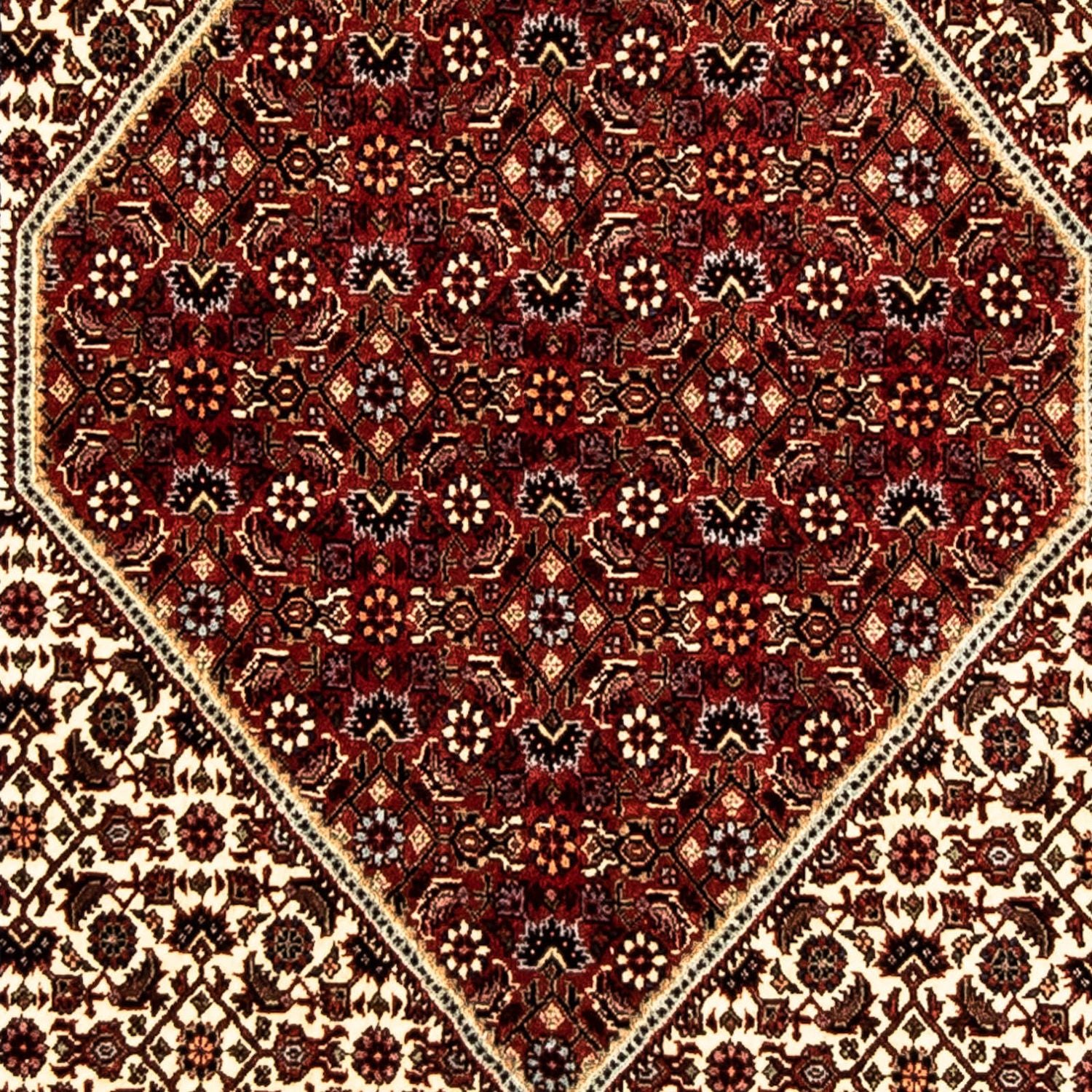 Løber Persisk tæppe - Bijar - 291 x 88 cm - flerfarvet