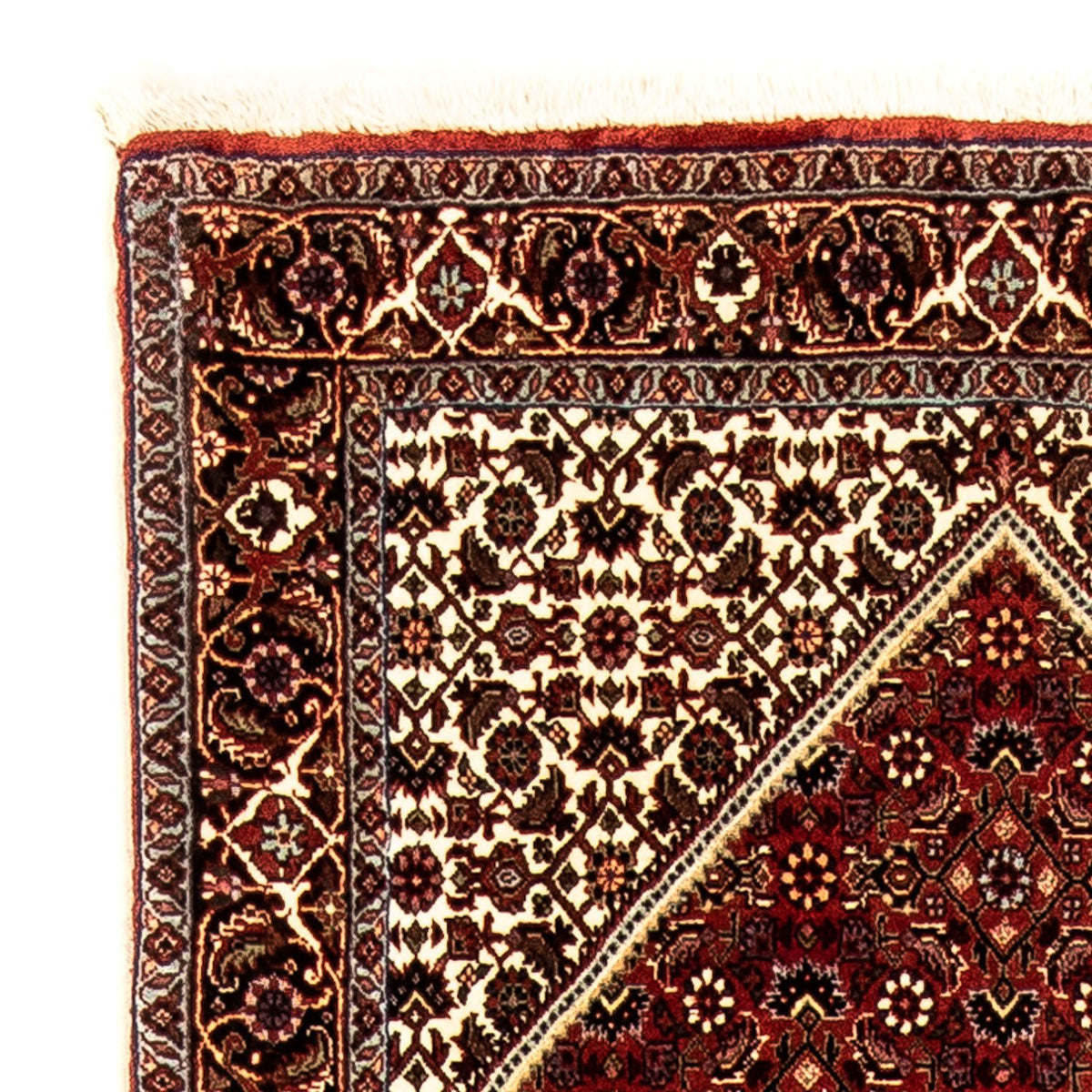 Løber Persisk tæppe - Bijar - 291 x 88 cm - flerfarvet