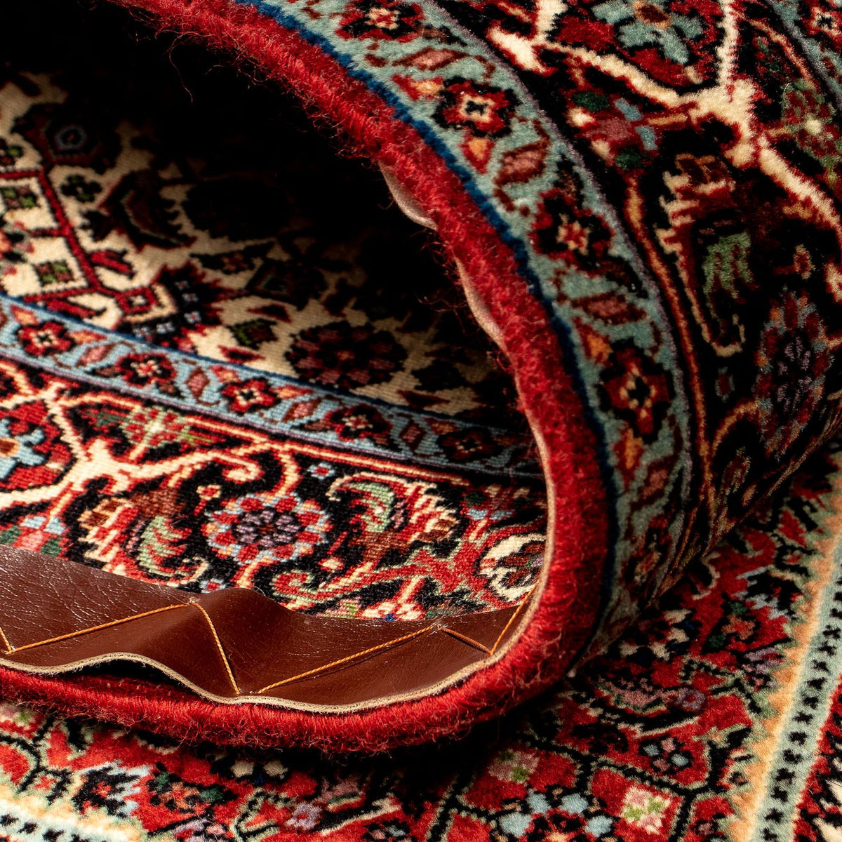 Løber Persisk tæppe - Bijar - 291 x 88 cm - flerfarvet