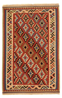 Persisk tæppe - Nomadisk - 150 x 102 cm - beige