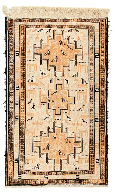 Silke kilim Tæppe 65x101cm
