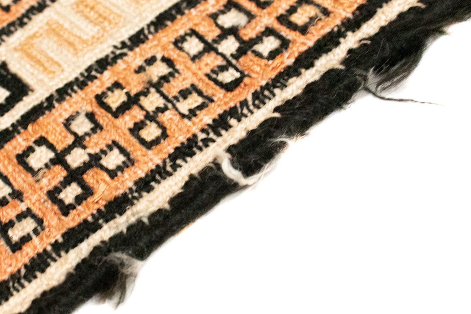 Kelim-tæppe - orientalsk - 107 x 63 cm - beige