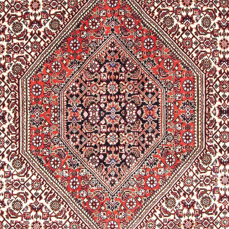 Persisk tæppe - Bijar - 173 x 107 cm - lysrød