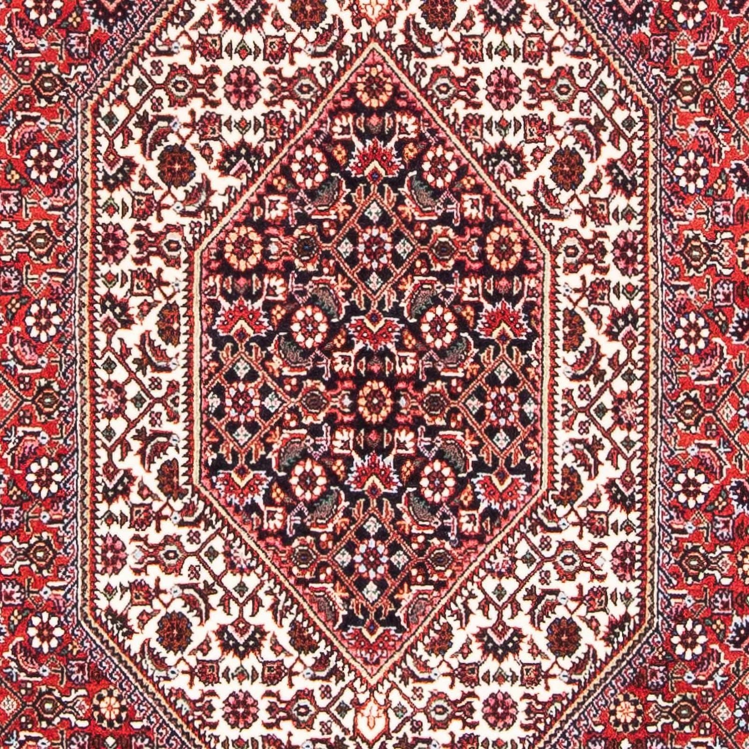 Persisk tæppe - Bijar - 189 x 109 cm - rød