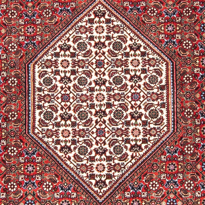 Persisk tæppe - Bijar - 169 x 108 cm - rød