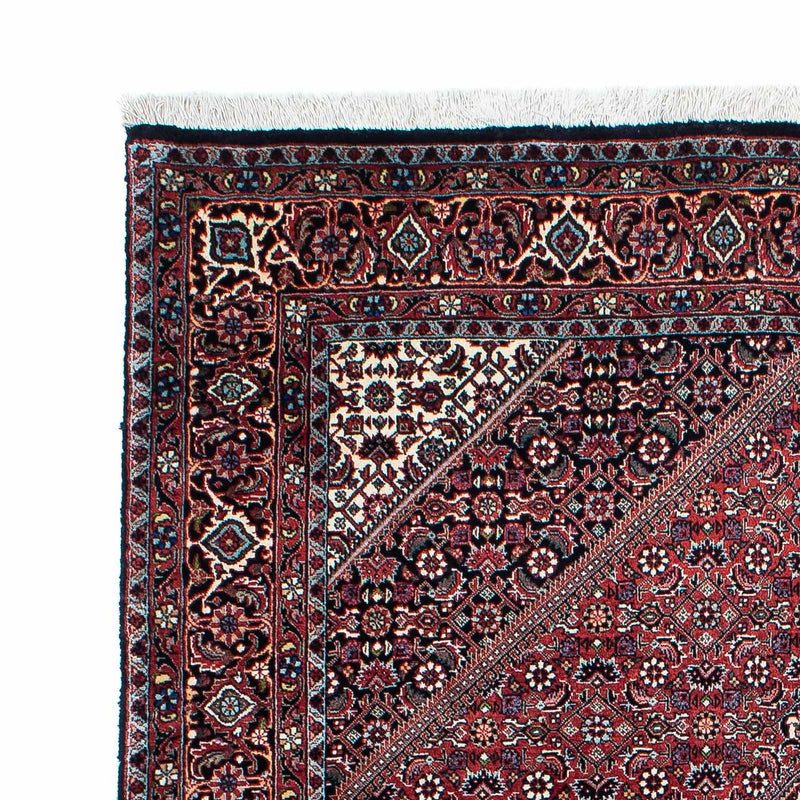 Persisk tæppe - Bijar - 200 x 130 cm - lysrød
