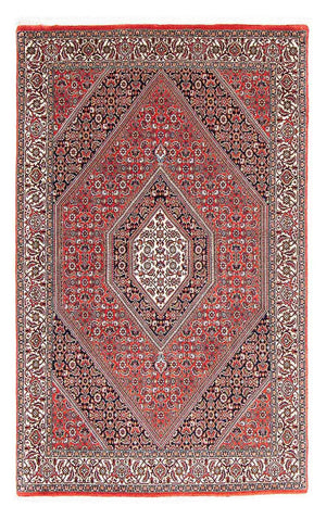 Persisk tæppe - Bijar - 176 x 110 cm - rød