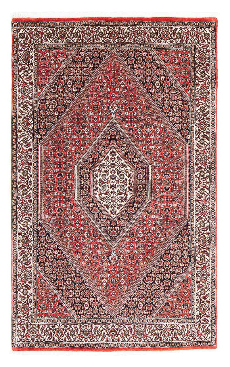 Persisk tæppe - Bijar - 176 x 110 cm - rød
