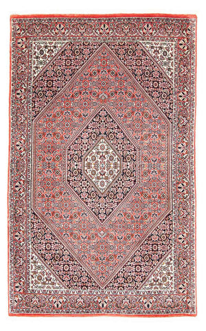 Persisk tæppe - Bijar - 168 x 109 cm - laks