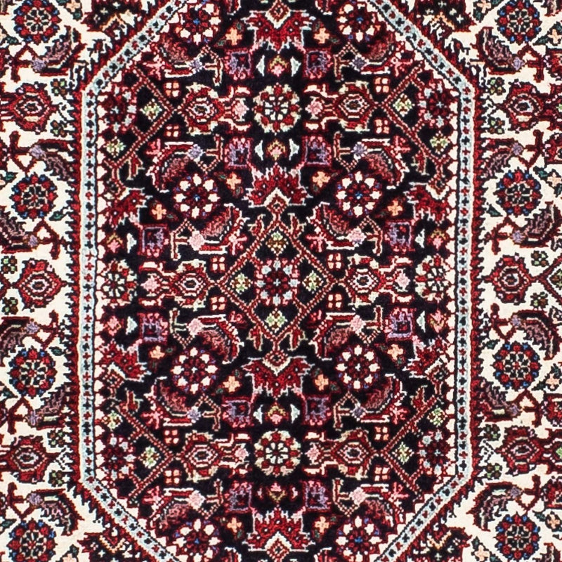 Persisk tæppe - Bijar - 218 x 134 cm - rød