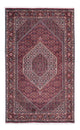 Persisk tæppe - Bijar - 205 x 128 cm - lysrød