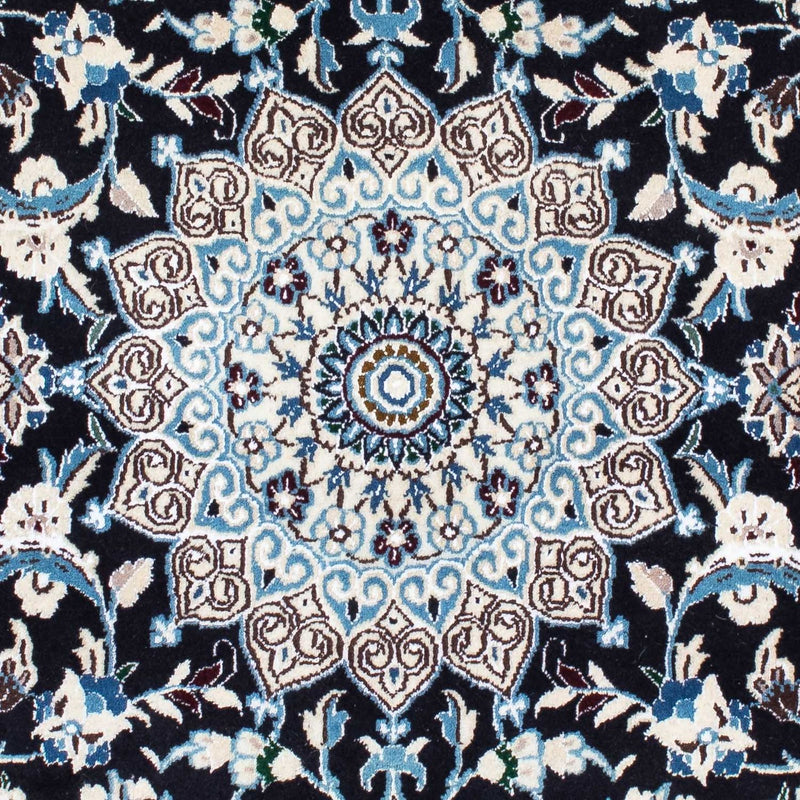 Persisk tæppe - Nain - Royal - 175 x 108 cm - mørkeblå