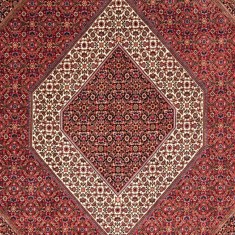 Persisk tæppe - Bijar - 345 x 252 cm - rød