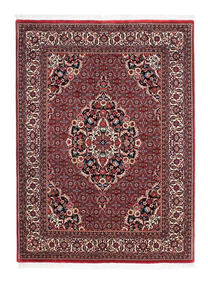 Persisk tæppe - Bijar - 182 x 130 cm - rød