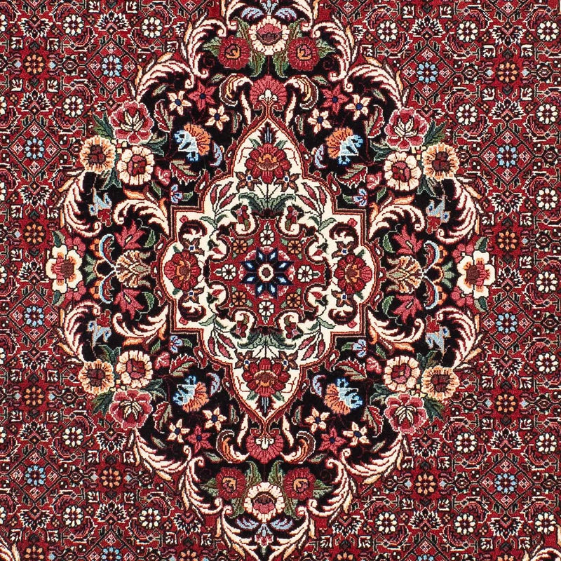 Persisk tæppe - Bijar - 182 x 130 cm - rød