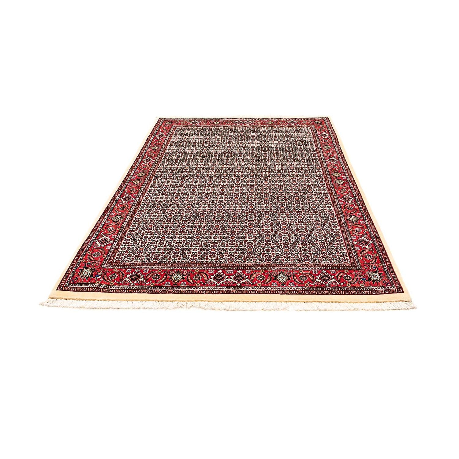 Persisk tæppe - Bijar - 208 x 147 cm - beige