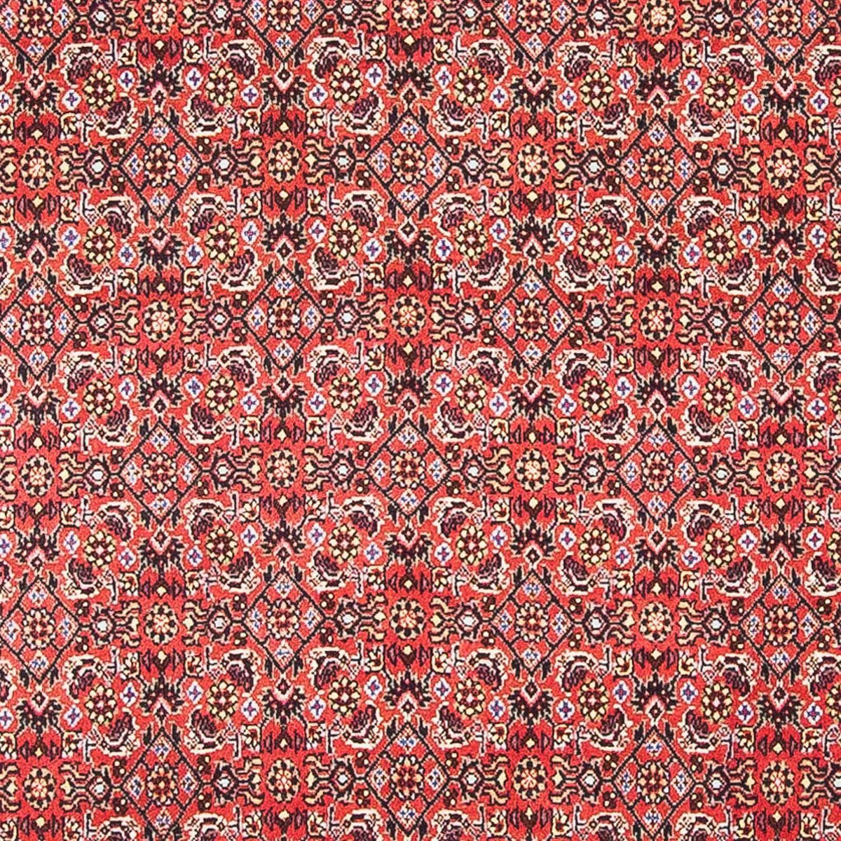 Persisk tæppe - Bijar firkantet  - 105 x 101 cm - rød
