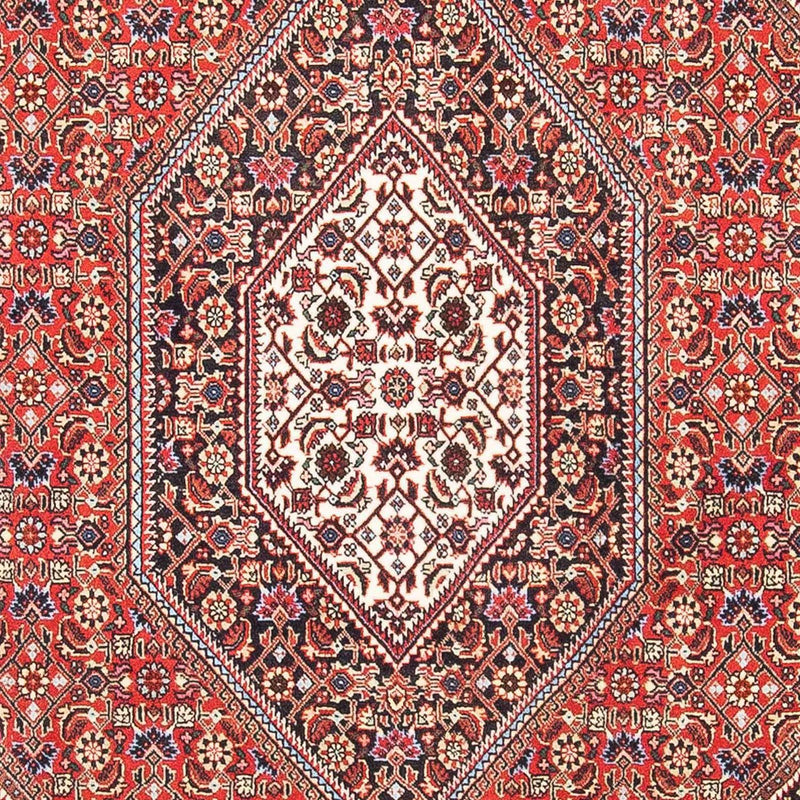 Persisk tæppe - Bijar - 173 x 110 cm - lysrød