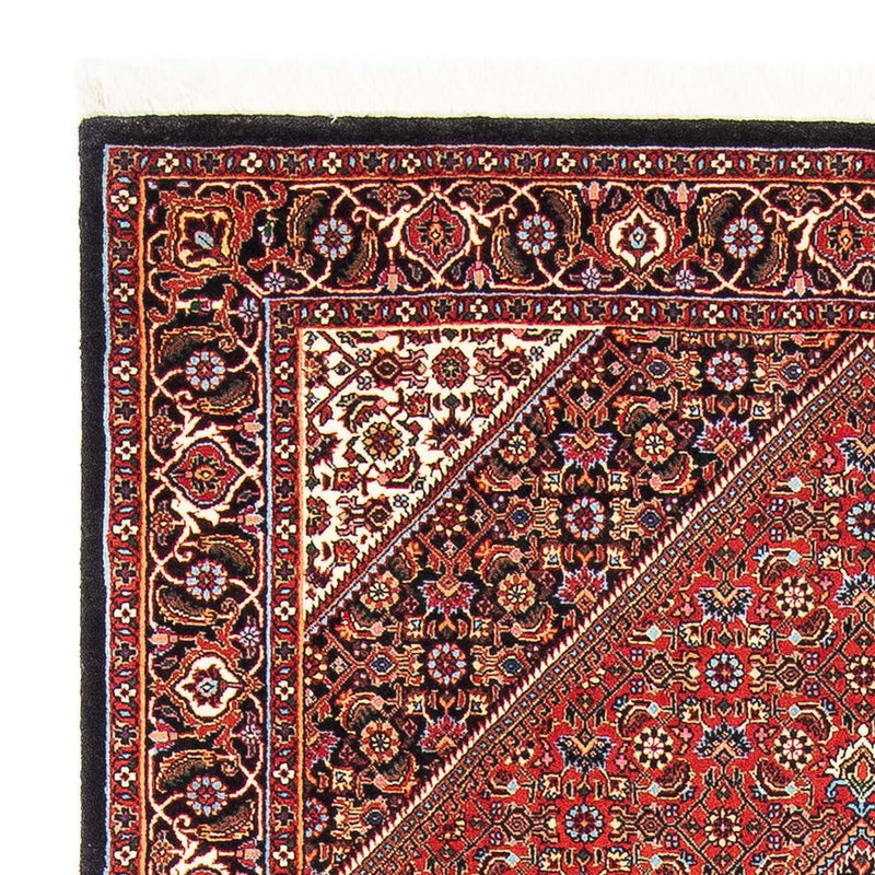 Persisk tæppe - Bijar - 174 x 112 cm - lysrød