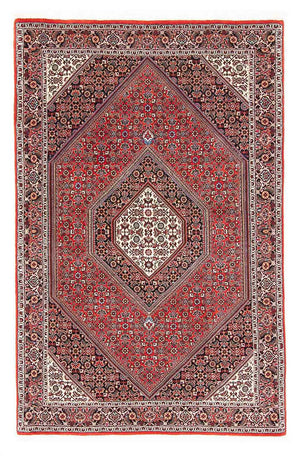 Persisk tæppe - Bijar - 173 x 112 cm - rød
