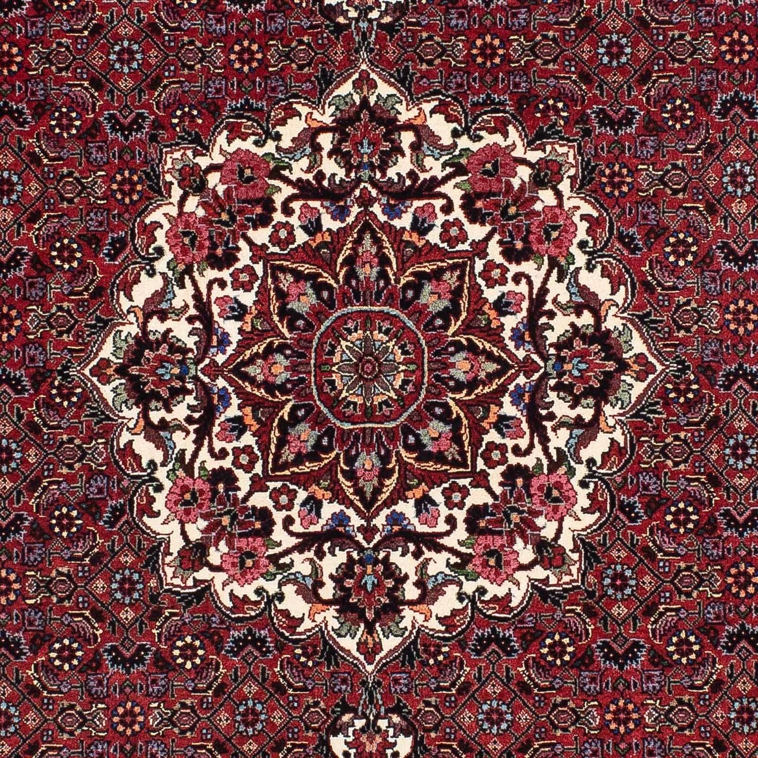 Persisk tæppe - Bijar - 180 x 112 cm - rød