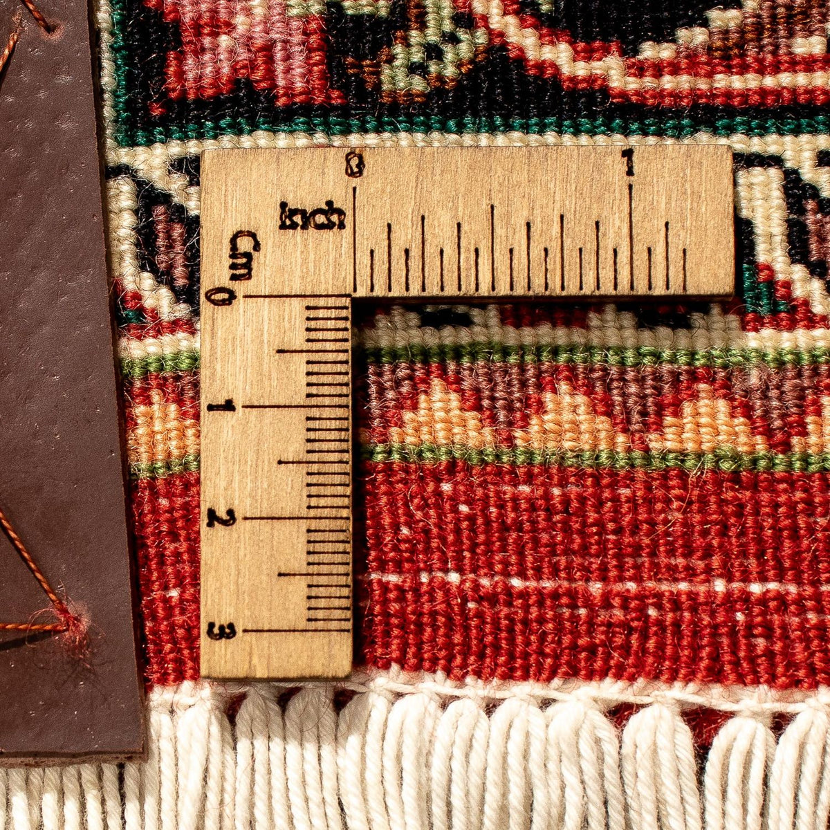 Løber Persisk tæppe - Bijar - 314 x 85 cm - mørkerød