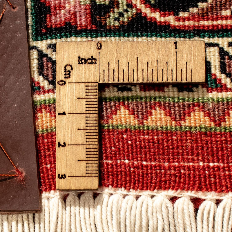 Løber Persisk tæppe - Bijar - 314 x 85 cm - mørkerød