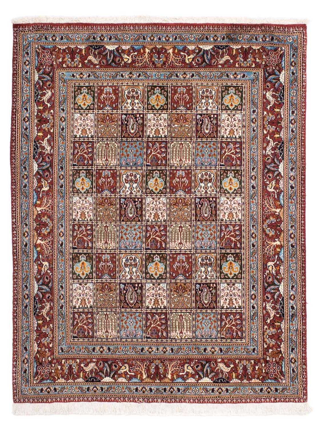Persisk tæppe - Classic - 194 x 147 cm - mørkerød