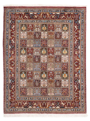 Persisk tæppe - Classic - 194 x 147 cm - mørkerød