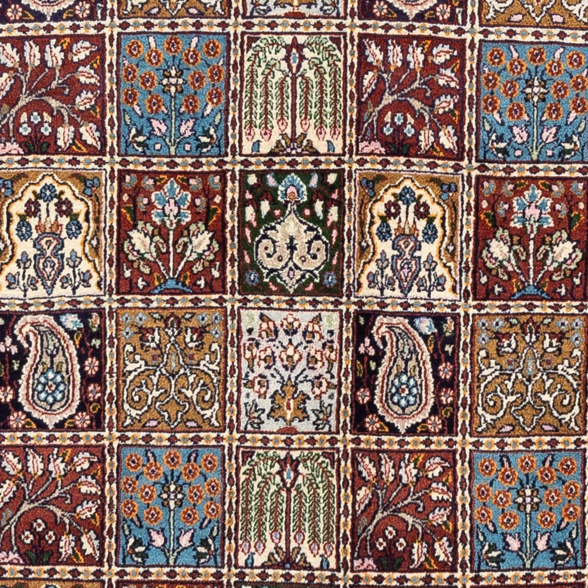 Persisk tæppe - Classic - 235 x 173 cm - mørkerød