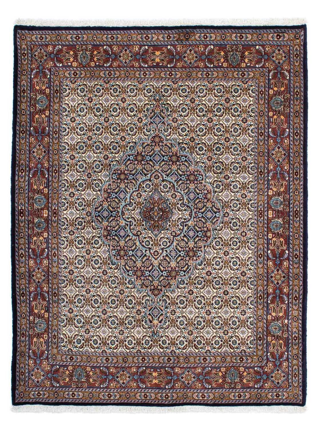 Persisk tæppe - Classic - 195 x 153 cm - mørkeblå
